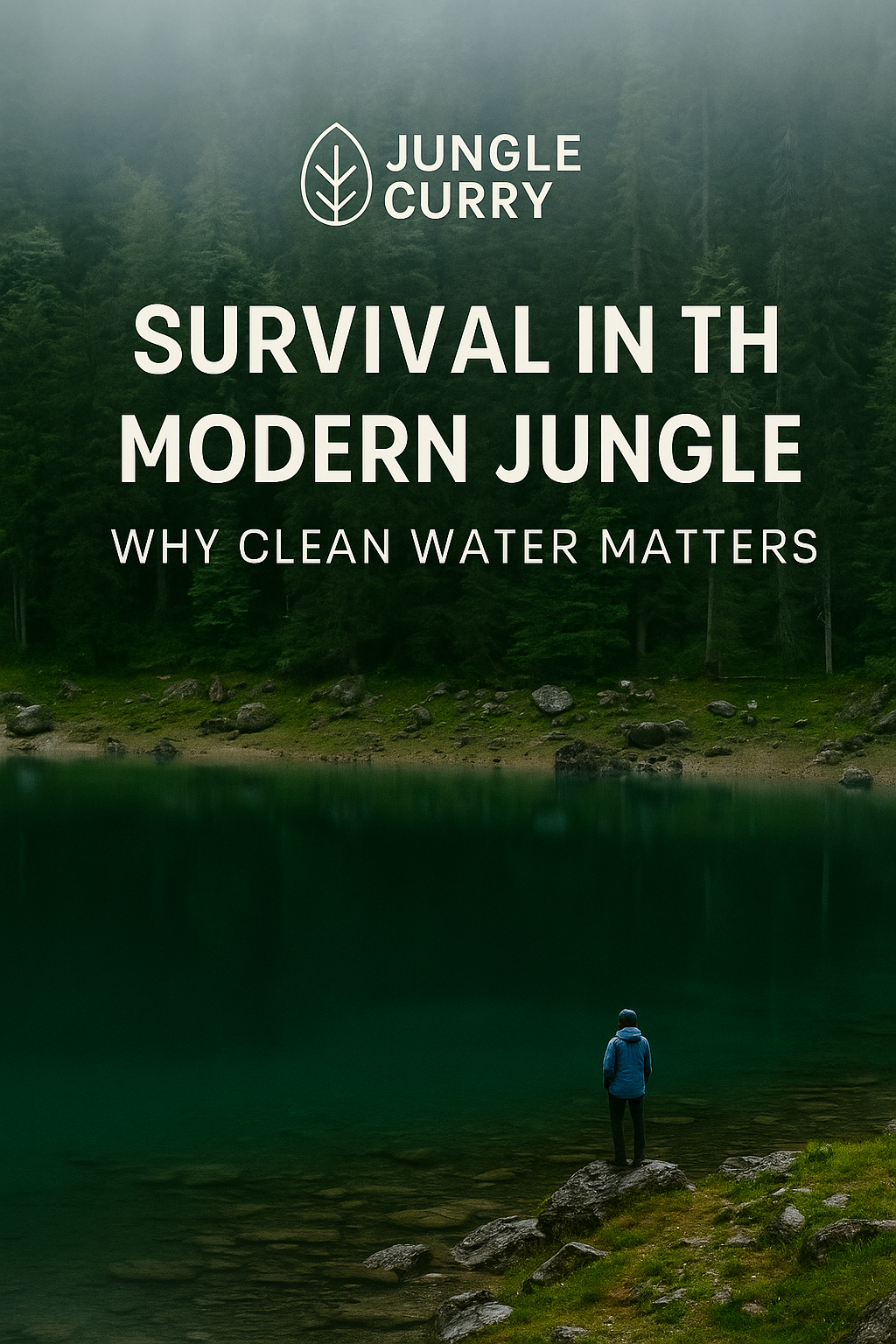🌿 Survival in the Modern Jungle: Why Clean Water Matters