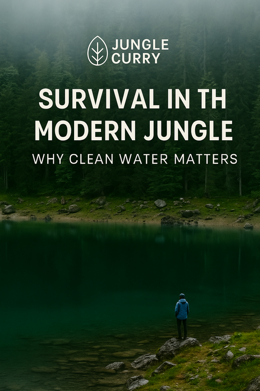 🌿 Survival in the Modern Jungle: Why Clean Water Matters